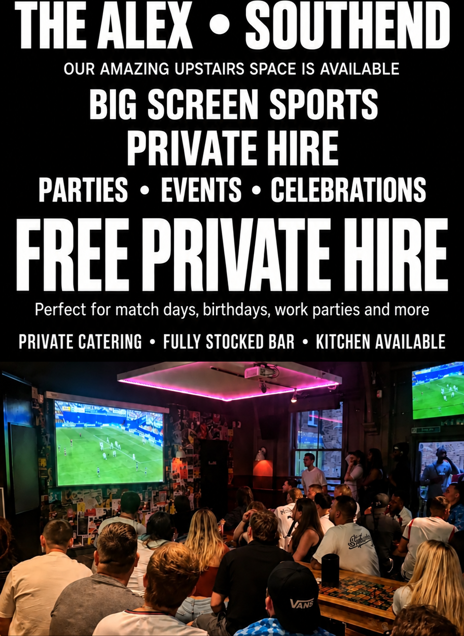 The Alex sports and private hire poster